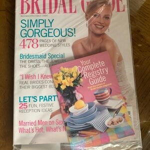 Vintage 00’s Unopened Bridal Magazine November/December 2004